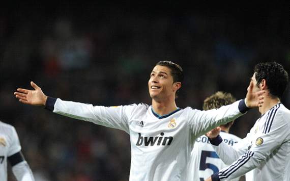 Cristiano Ronaldo, durante el Real Madrid-Sevilla