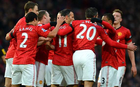 EPL : Ryan Giggs, Manchester United v Everton