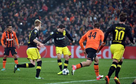 Shakhtar Donetsk v Borussia Dortmund: Robert Lewandowski