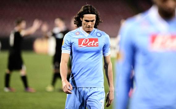 Edinson Cavani - Napoli-Viktoria Plzen