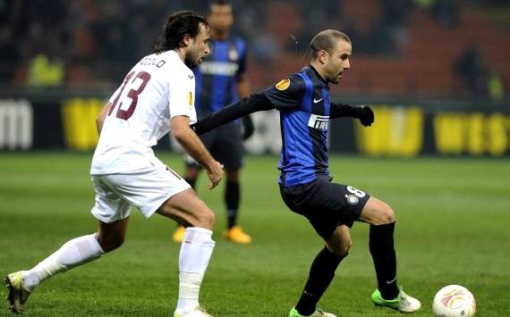 Rodrigo Palacio and Felice Piccolo - Inter-Cluj