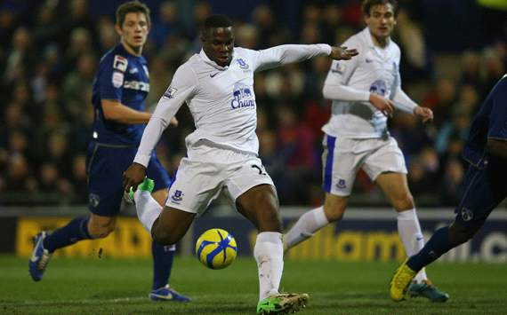 Victor Anichebe, Oldham Athletic v Everton - FA Cup Fifth Round