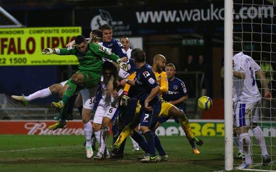 FA Cup, Oldham Athletic v Everton, Matt Smith