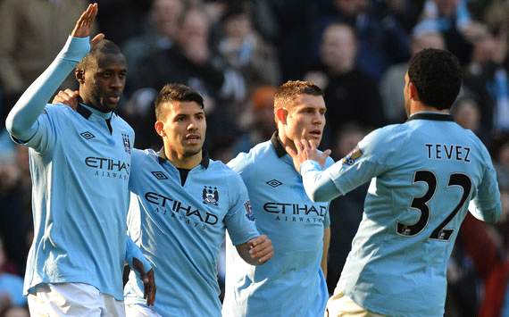 FA Cup; Yaya Toure; James Milner; Carlos Tevez; Manchester City Vs Leeds United
