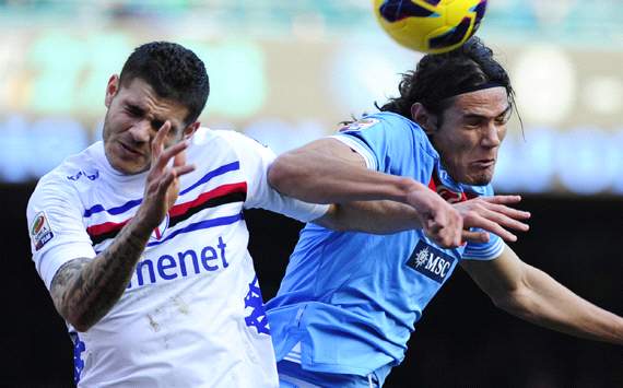 Icardi & Cavani - Napoli-Sampdoria - Serie A