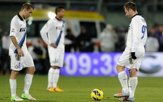Inter dejection vs Fiorentina