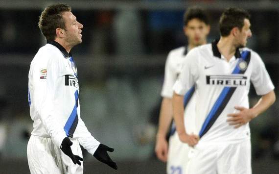 Inter dejection vs Fiorentina