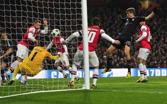 Thomas Müller / Arsenal-Bayern
