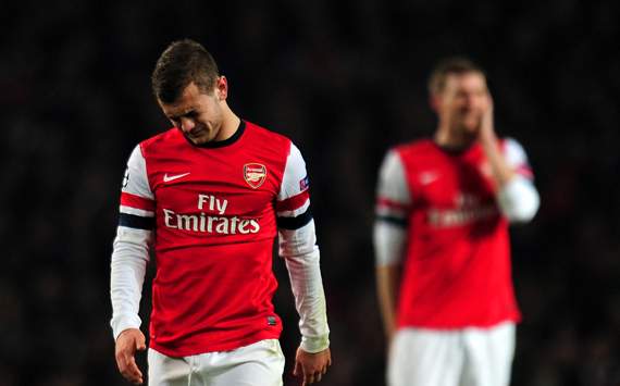 UEFA Champions League - Arsenal v Bayern Munich, Jack Wilshere