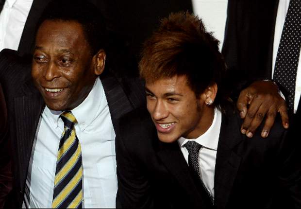 Pele and Neymar