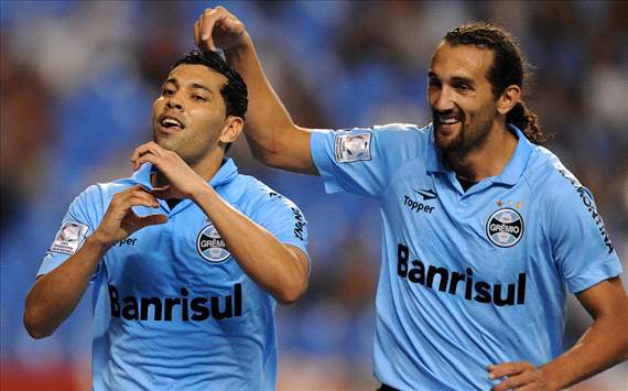 André Santos, Hernán Barcos - Grêmio