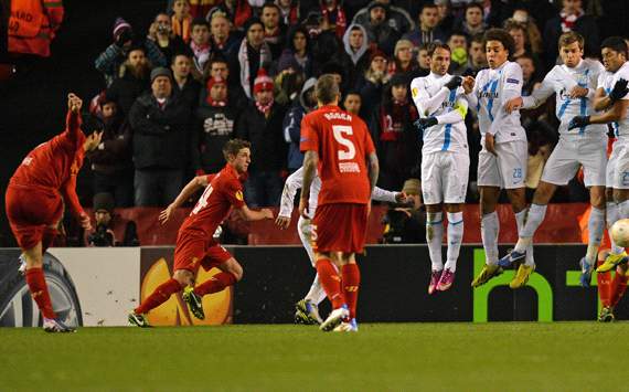 UEFA Europa League - Liverpool v Zenit St. Petersburg, Luis Suarez