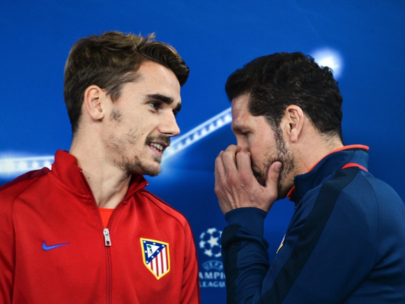 Atlético Madrid, Griezmann craignait un départ de Simeone au PSG