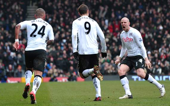 EPL: Dimitar Berbatov - Ashkan Dejagah- Philippe Senderos, Fulham vs Stoke City