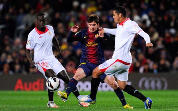 Lionel Messi, Hedwiges Maduro, Baba - FC Barcelona v Sevilla