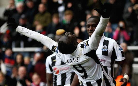 EPL: Papiss Cisse, Newcastle United v Southampton