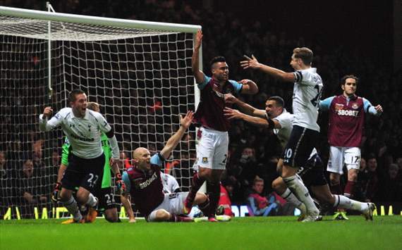 Tottenham, West Ham