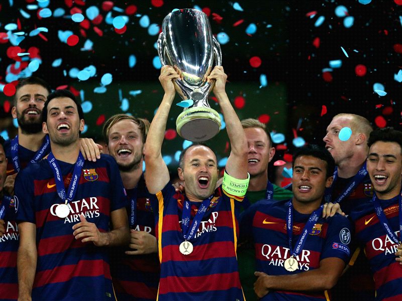 Iniesta's on top of the world… and he could get even BETTER
