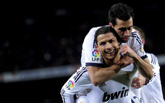 Cristiano Ronaldo, Alvaro Arbeloa - Barcelona v Real Madrid - Clasico