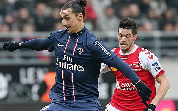 Ligue 1 : Zlatan Ibrahimovic vs Johan Ramare (Reims vs Paris Saint-Germain)