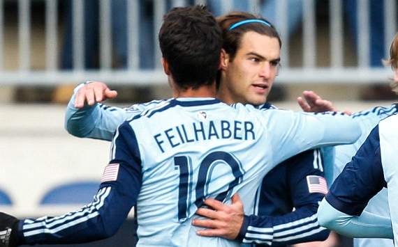 Graham Zusi and Benny Feilhaber - Sporting KC