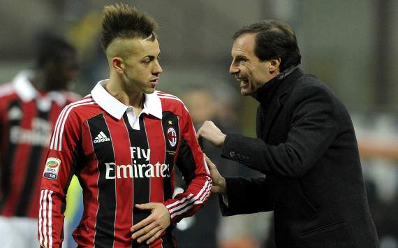 Stephan El Shaarawy, Massimiliano Allegri - Milan