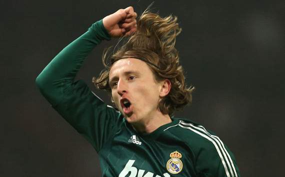 UEFA Champions League, Manchester United v Real Madrid, Luka Modric