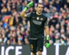 Barcelona goalkeeper Claudio Bravo Barcelona goalkeeper Claudio Bravo