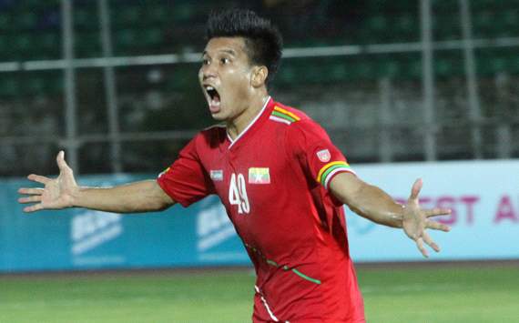 Soe Min Oo, Myanmar vs India, AFC Challenge Cup