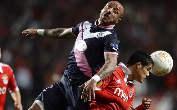 UEFA Europa League : Julien Faubert vs Andre Almeida (SL Benfica vs Girondins de Bordeaux)