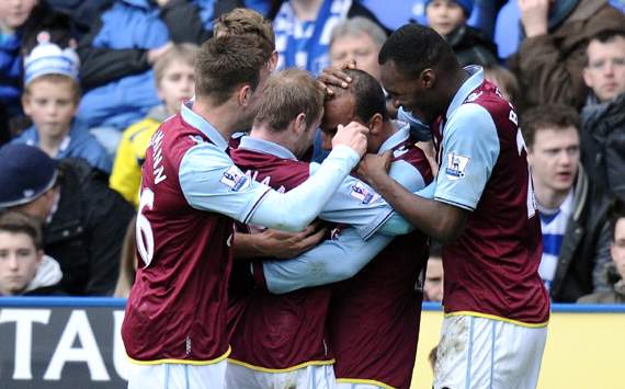 EPL - Reading v Aston Villa, Gabby Agbonlahor