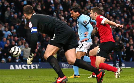 FA Cup - Manchester City v Barnsley, Carlos Tevez