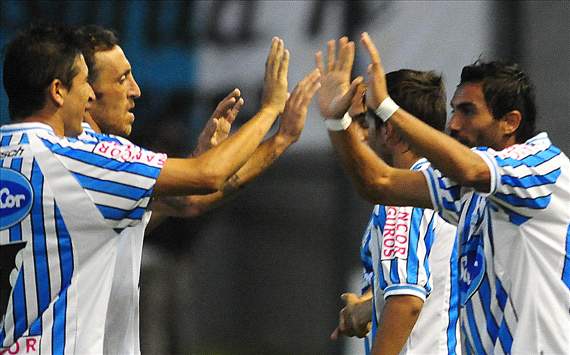 Festejo gol Atlético Rafaela