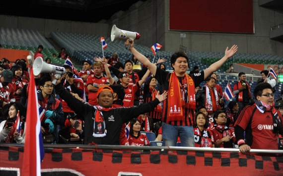 ACL Urawa Reds vs Muangthong United - Muangthong suppporters