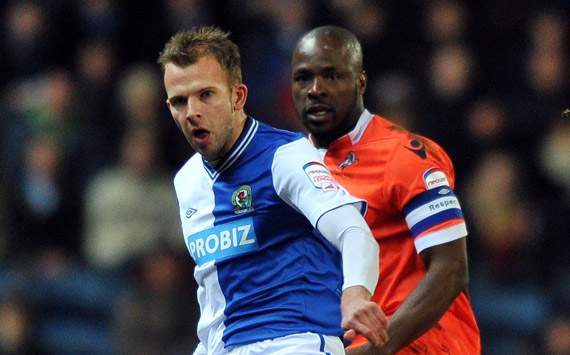 FA Cup - Blackburn Rovers v Millwall, Jordan Rhodes and Danny Shittu