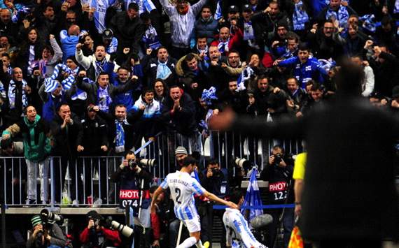 Málaga-Oporto, Champions League