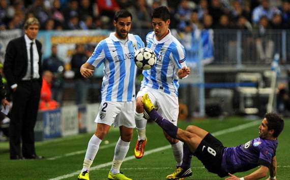 Málaga-Oporto, Champions League