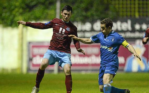 Drogheda United v Limerick FC, Ryan Brennan, Joe Gamble