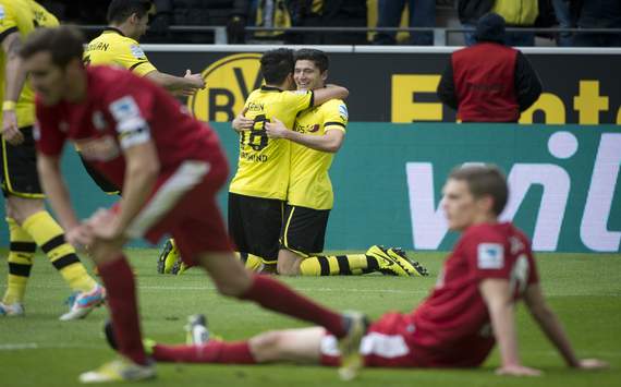 Robert Lewandowski - Dortmund versus Freiburg