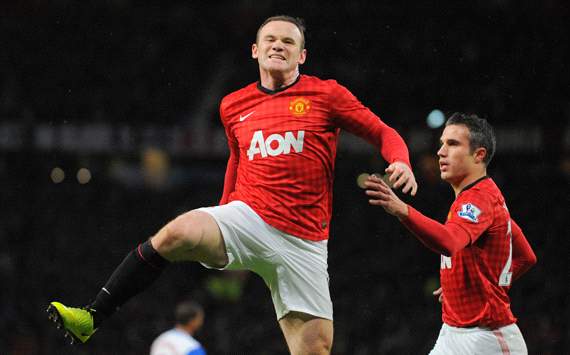 EPL - Manchester United v Reading, Wayne Rooney