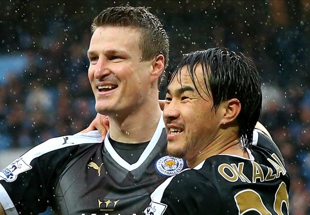 Manchester City 1-3 Leicester City: Huth double sees Foxes move six points clear