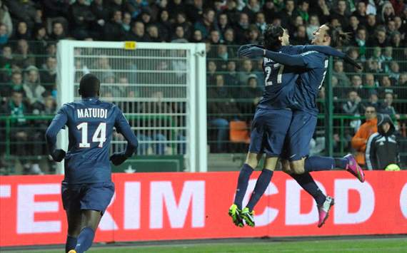 Ibrahimovic, Beckham, Pastore (Saint-Etienne - PSG)