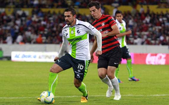 Herculez Gomez, Atlas vs Santos Laguna