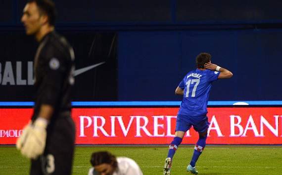 Mario Mandzukic - Croatia v Serbia (World Cup Qualifiying)