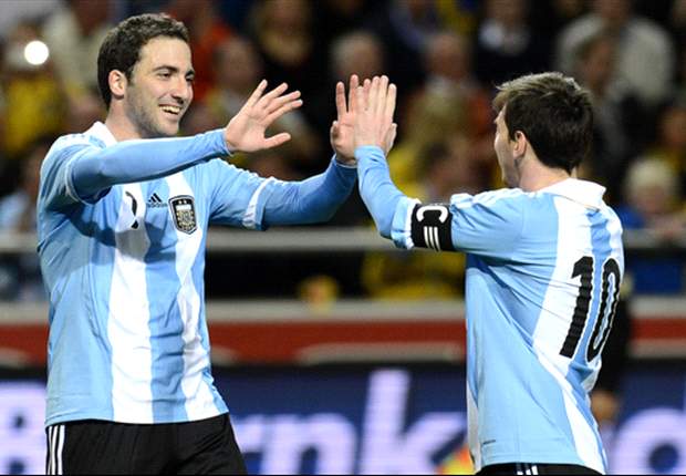 ARG - Messi : "Higuain, un très bon joueur"
