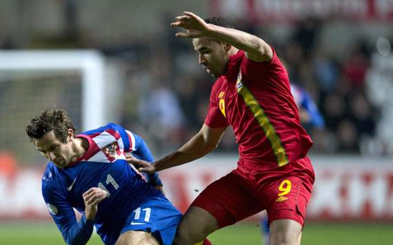 FIFA 2014 World Cup Qualifier - Wales v Croatia, Darijo Srna, Hal Robson-Kanu