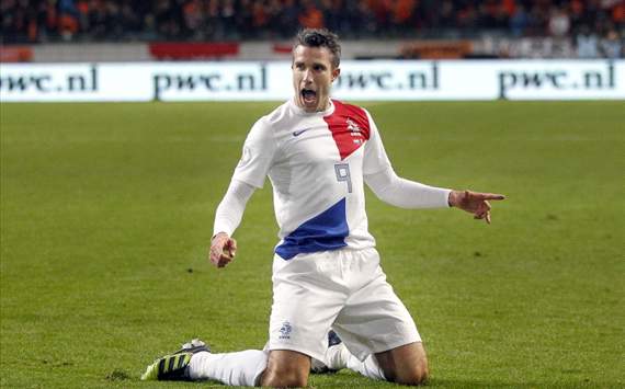 Robin van Persie, Netherlands - Romania