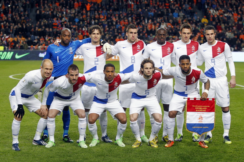 In Beeld: Nederland - Roemenië