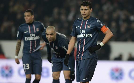 Ligue 1 : Thiago Silva & Alex (Paris SG vs Montpellier)