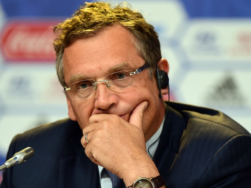 Valcke banned for 12 years by Fifa